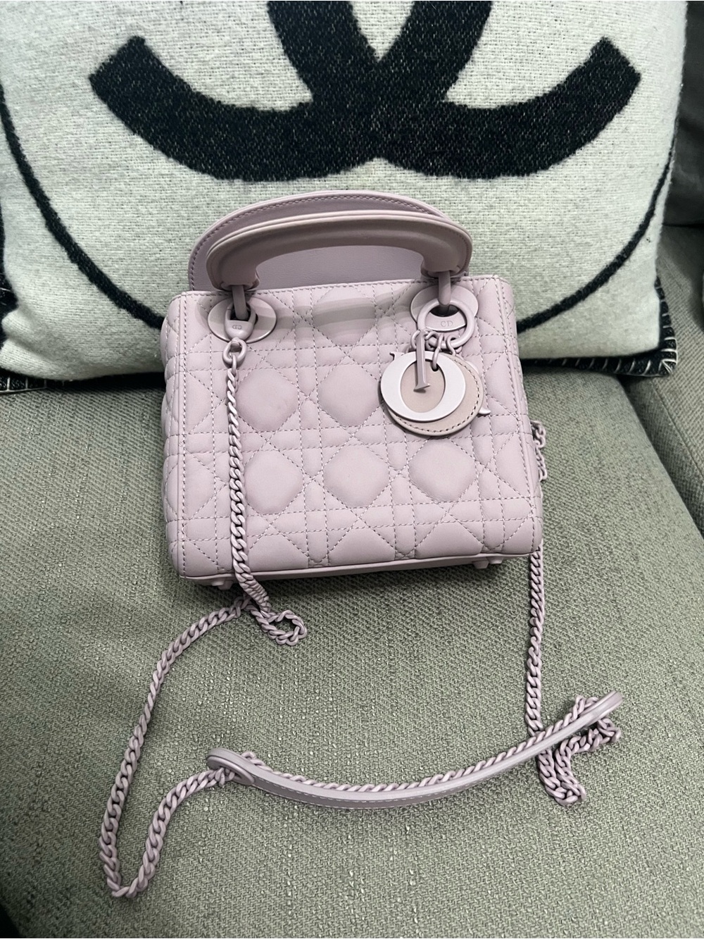 Christian Dior 2019 Ultramatte Mini Lady Dior Bag – Blush Pink - Picture 6 of 7